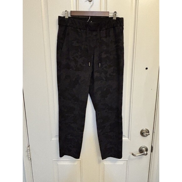 Lululemon women’s On the Fly 7/8 joggers Pants Formation green grey Camo Sz 8 - Picture 1 of 8